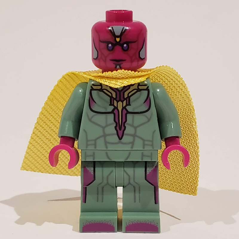 Lego Vision with Yellow Cape