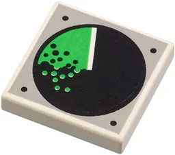 Tile 2 x 2 with Radar Scope Print
