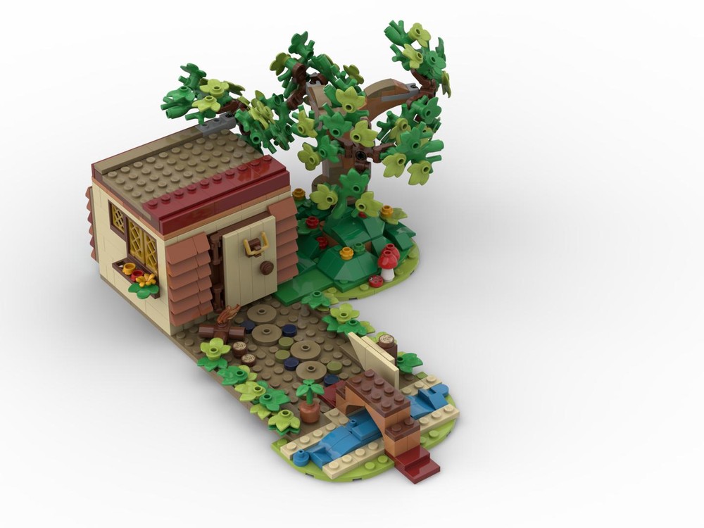 Lego Block House (21326 "Winnie the Pooh" Alternative)