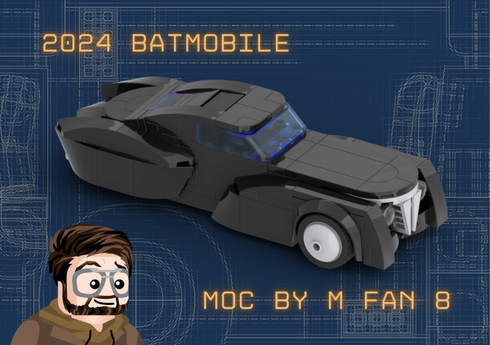 Lego Batmobile 2024 - Caped Crusader Series
