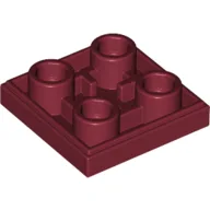 Tile Special 2 x 2 Inverted / Dark Red