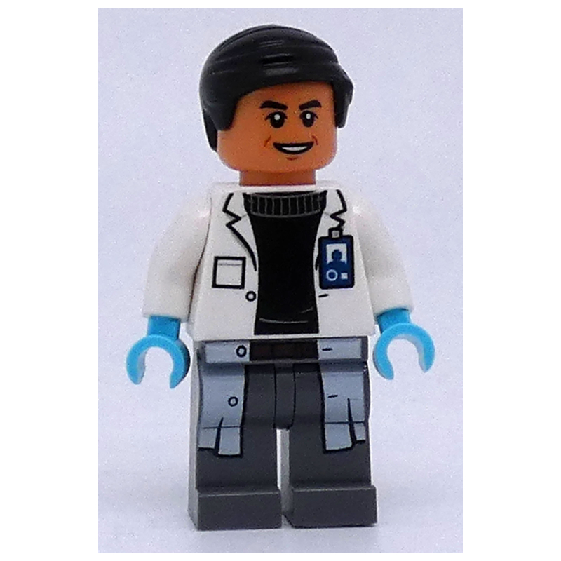 Lego Dr. Henry Wu, Dark Azure Hands
