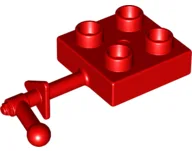Duplo Plate 2 x 2 with Handle