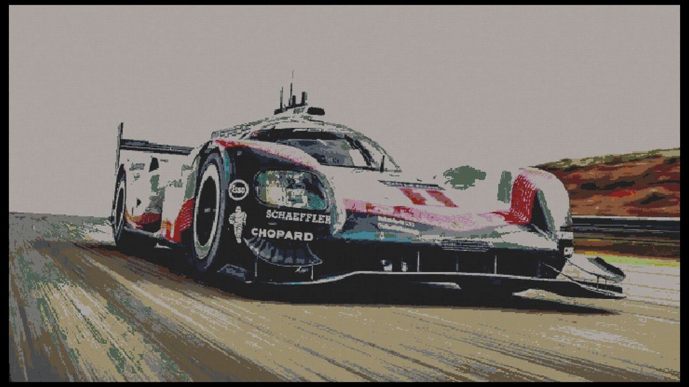 Lego Porsche 919 hybrid 2017 wallpaper 720p