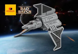 SW UCS The Havoc Marauder Shuttle of the Bad Batch Upgraded version