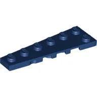 Wedge Plate 6 x 2 Left / Dark Blue
