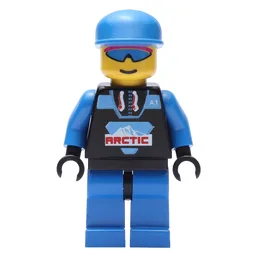 Arctic Crew, Black, Blue Cap