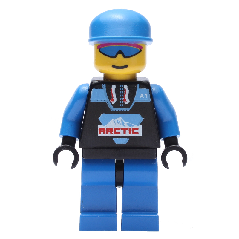 Lego Arctic Crew, Black, Blue Cap