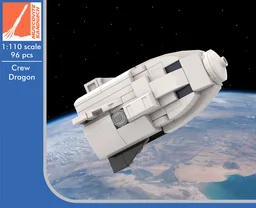 SpaceX Crew Dragon Capsule [1:110 Scale]