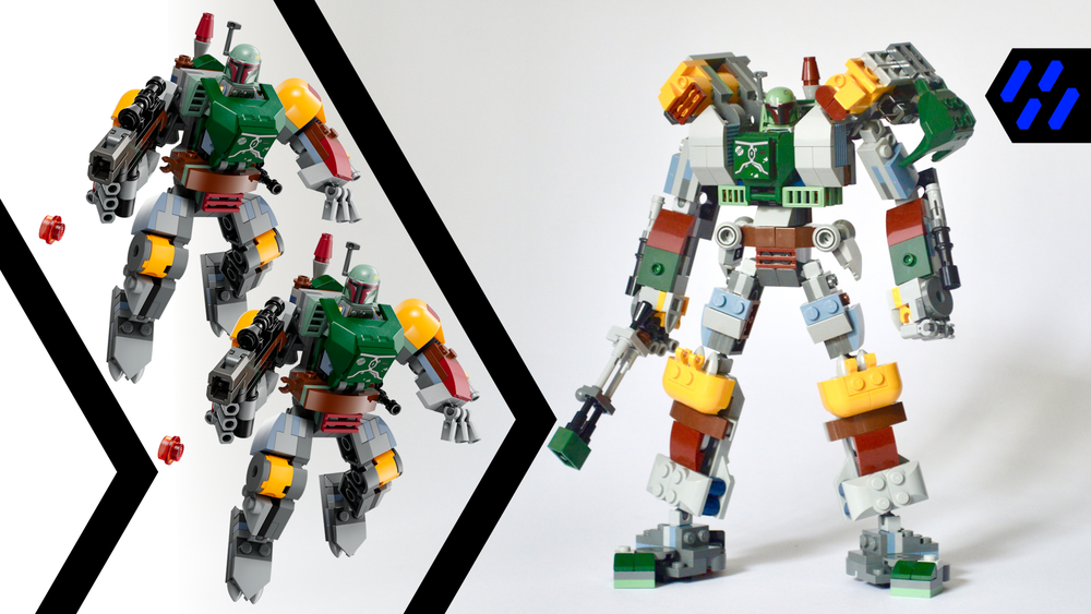 Lego 75369 x 2 Boba Fett Mech Upgrade