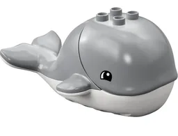 Duplo Whale with White Base