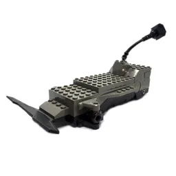 Motor, RC Racer Car Base 8 x 23 x 5 2/3 with Black Base [Complete Assembly] / Dark Gray