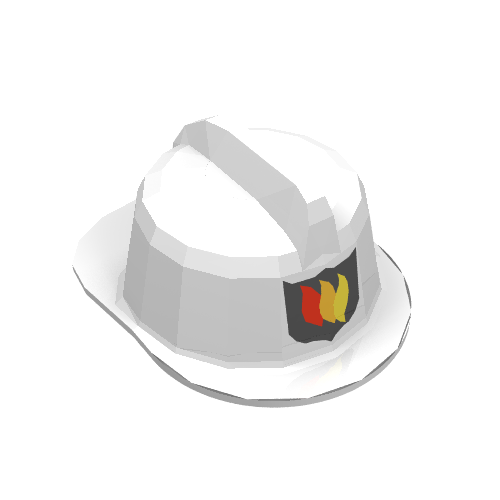 Lego Helmet Fire with Fire Logo Shield Print