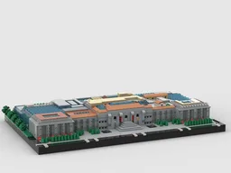 The Metropolitan Museum of Art at 1/650th scale