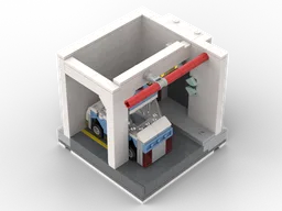 Cutaway Tower: B1 Parking Garage