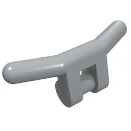 Handlebars / Light Bluish Gray