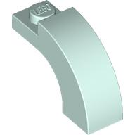 Lego Brick Arch 1 x 3 x 1 2/3 Curved Top / Light Aqua
