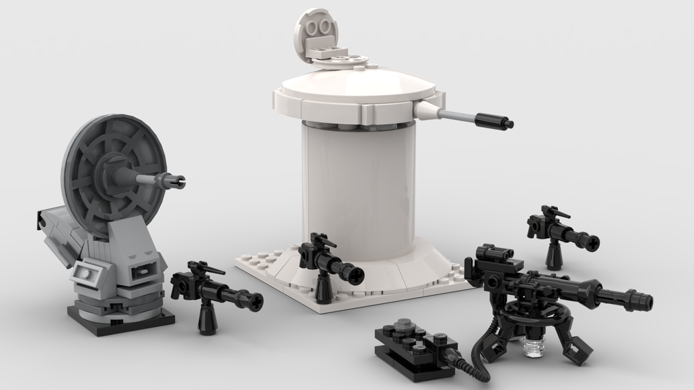 Lego Battle of Hoth - Hoth Rebel Artillery & E-Web Bundle