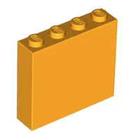 Brick 1 x 4 x 3 / Bright Light Orange