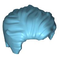 Lego Hair Swept Left Tousled [Plain] / Medium Azure