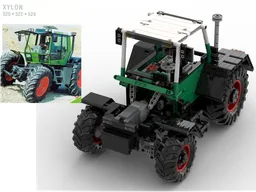 Fendt Xylon Tractor with Three-Speed Gearbox