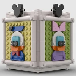 Mickey Cube Frame For 43221