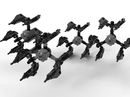 Mini Size Twin ion engine starfighter "Defender"