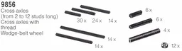 Assortment of Cross Axles