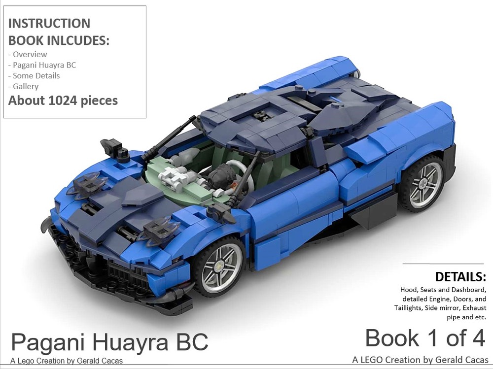 Lego Pagani Huayra BC