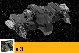 3 x 75412 Rogue-class Porax-38