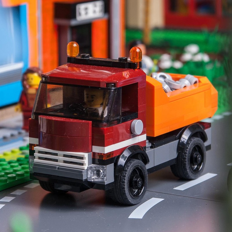 Lego 2017 legocity dump truck
