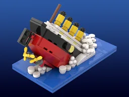 Tiny Sinking Titanic