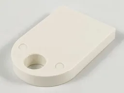 Tile Special 3 x 2 Round with Hole