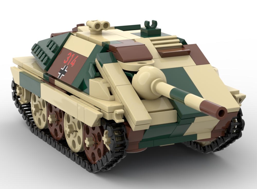 Lego Jagdpanzer 38(t) tank destroyer V2