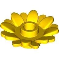 Plant, Sunflower 2 x 2 with 16 Petals / Yellow
