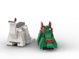 Brickheadz Brickbodz Gertie and Rufus