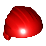 Lego Hat Rag Wrap / Bandana, Rounded Top / Red
