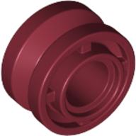 Lego Wheel 11 x 8 with Center Groove / Dark Red