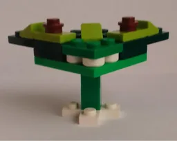 Green Stealth Plane