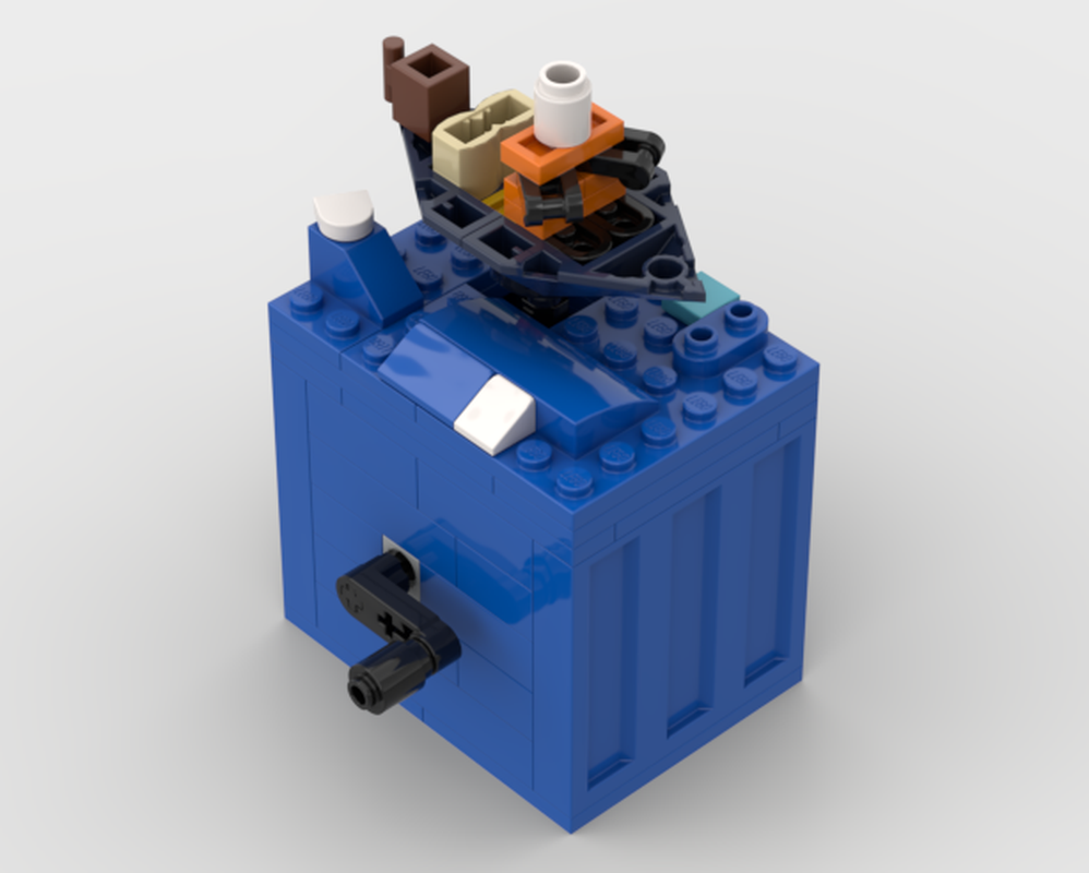 Lego Boat Kinetic Sculpture