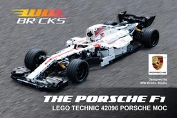 LEGO Technic 42096 Porsche F1 Car 2021 ver.