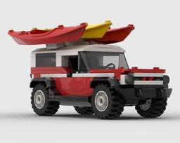 6W Ford Bronco Heritage V2 red