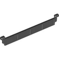 Garage Roller Door Section without Handle / Black