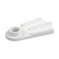 Minifig Footwear Flipper [Thick] / White