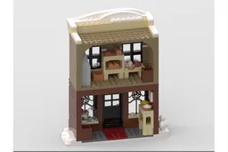 Winter Village Bakery MOC