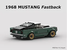 1968 Mustang Fastback 8 stud MOD