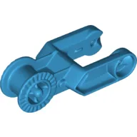 Duplo Digger Bucket Arm Double with Locking Ring / Dark Azure