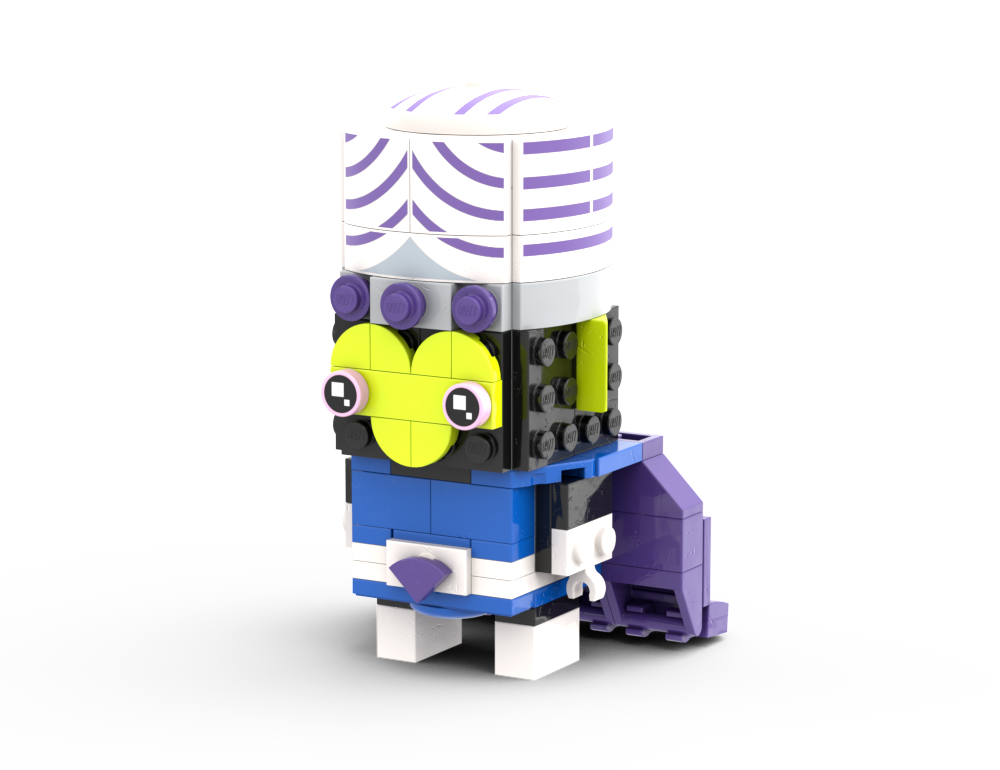 Lego Mojo Jojo Brickheadz PPG Hanna Barbera