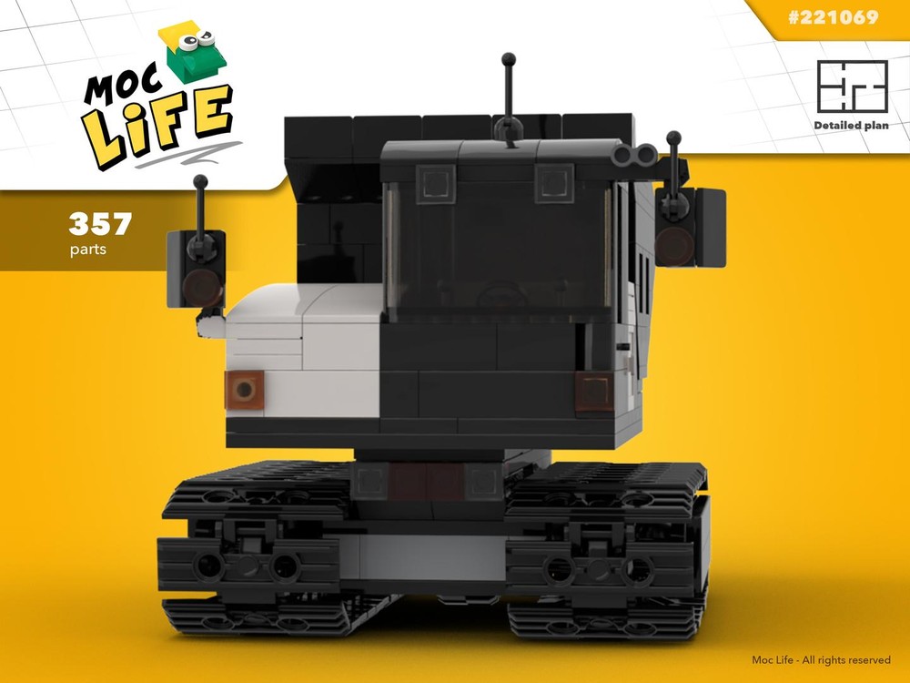 Lego Prinoth crawler carriere