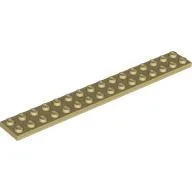 Plate 2 x 16 / Tan